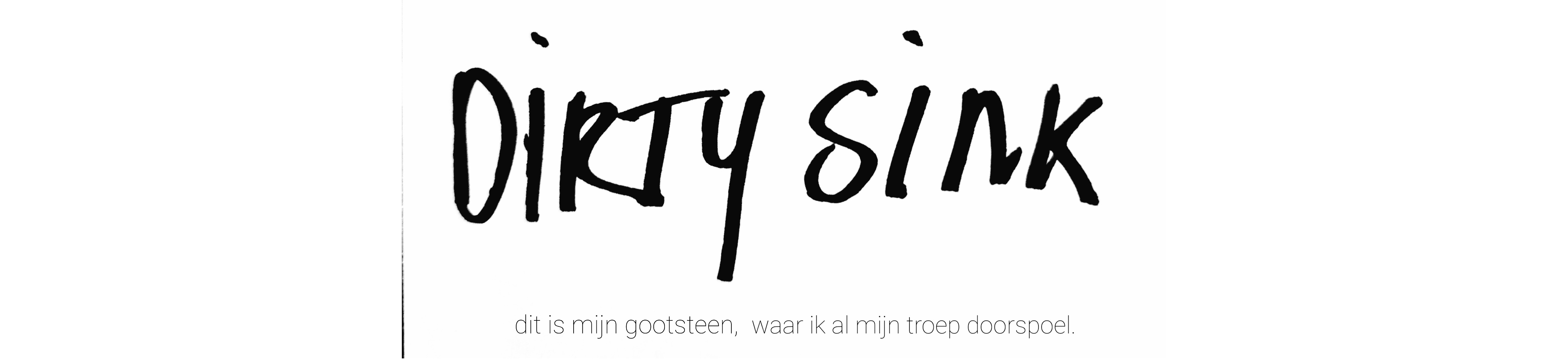 Dirty Sink - Logo banner